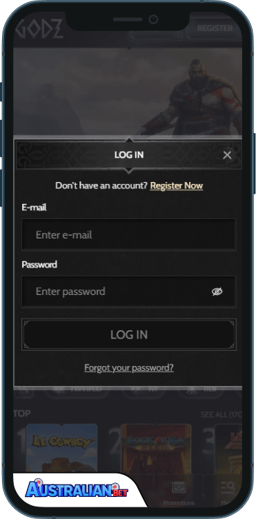 Godz Casino Login