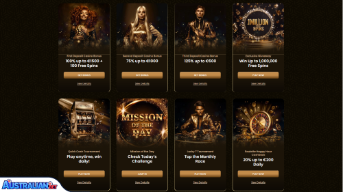 GoldSpin Casino Bonuses