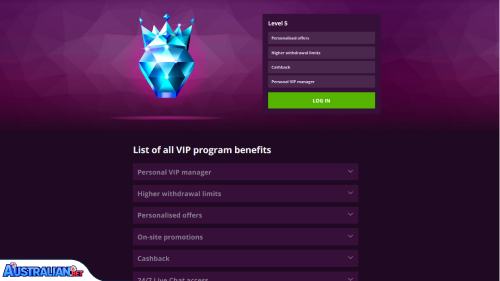 Malina Casino vip programma