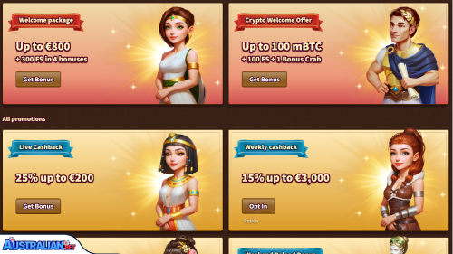 My Empire Casino Bonuses