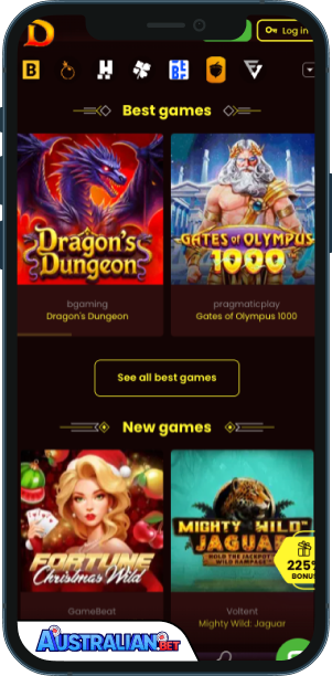 DragonSlots Casino Mobile app