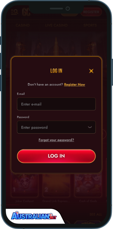 GrandClub Casino Login