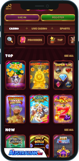 Magius Casino Mobile app