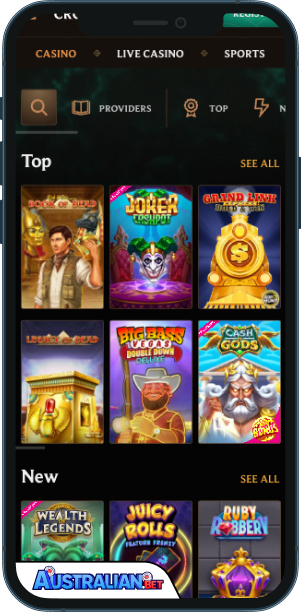 Crownplay Casino Mobile app