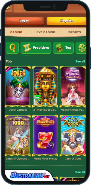 GreenLuck Casino Mobile app