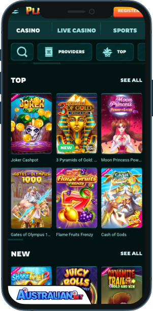 Playio Casino Mobile app