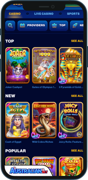 Spins of Glory Casino Mobile app