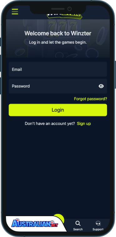 Winzter Casino Login