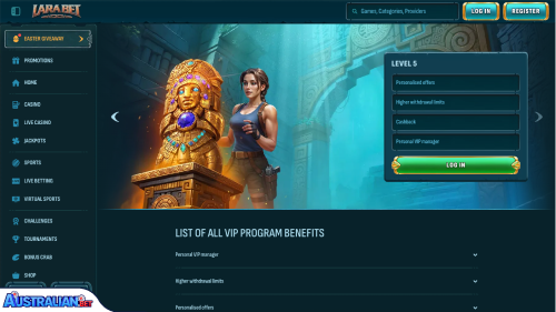 LaraBet Casino vip programma
