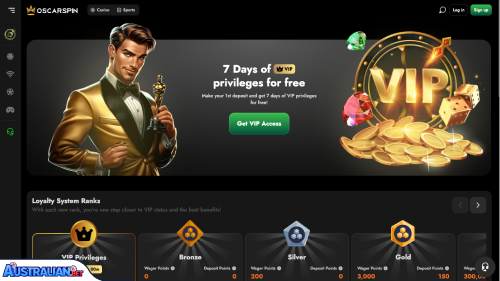 OscarSpin Casino vip programma