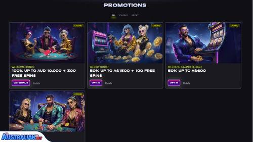 Mad Casino Bonuses