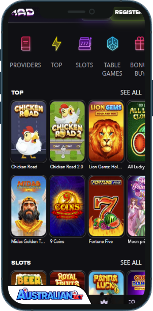 Mad Casino Mobile app