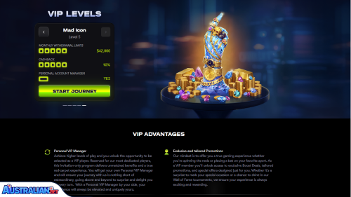 Mad Casino vip programma