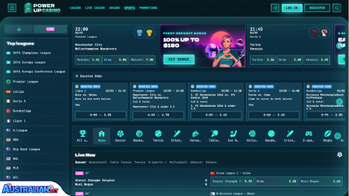 PowerUp Casino sport
