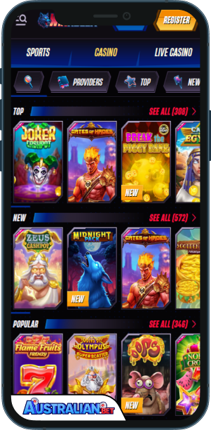 WinRolla Casino Mobile app