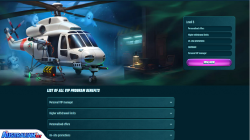 Caspera Casino vip programma