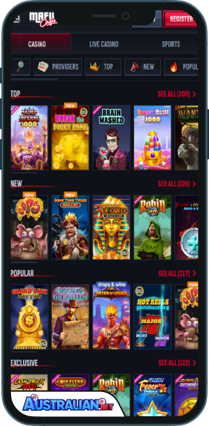 Mafia Casino Mobile app