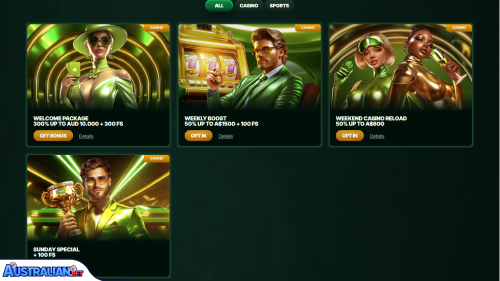 MyLuck Casino Bonuses