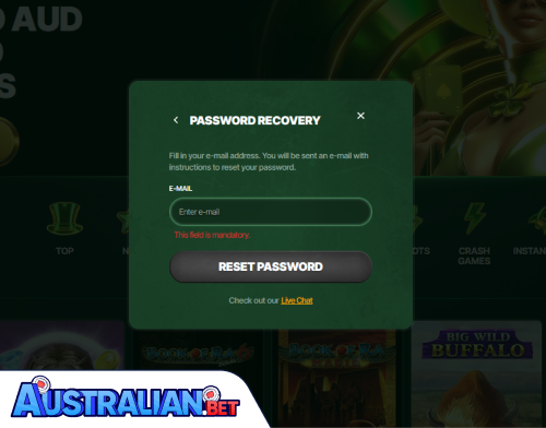 MyLuck Casino Problems Logging In