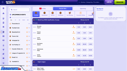 Spinbara Casino Sport