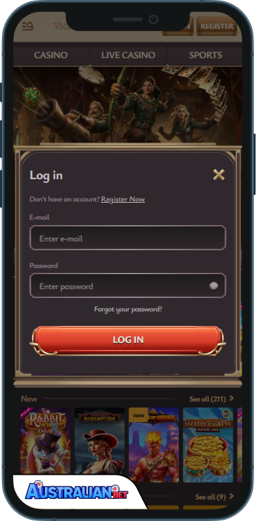 ViciBet Casino Login