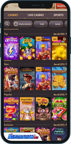 ViciBet Casino Mobile app