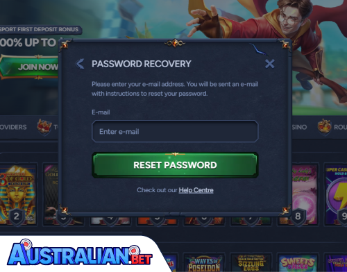 BetWarts Casino Problems Logging In