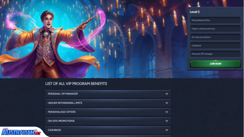 BetWarts Casino vip programma