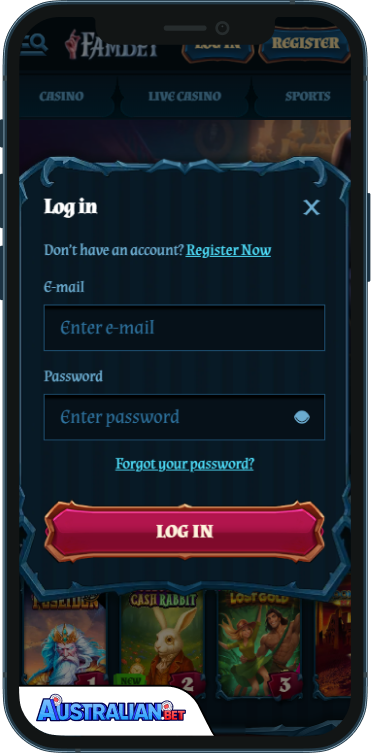 FamBet Casino Login