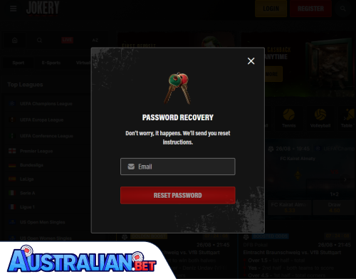 Jokery Casino Problems Logging In