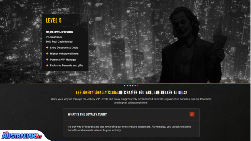 Jokery Casino vip programma