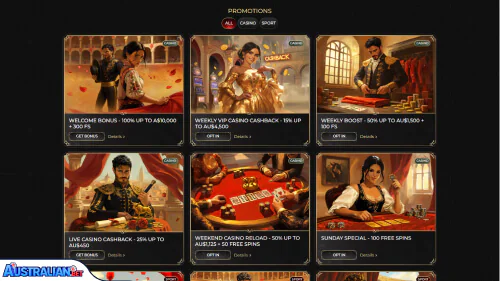 Casina Casino Bonuses