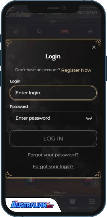 Casina Casino Login