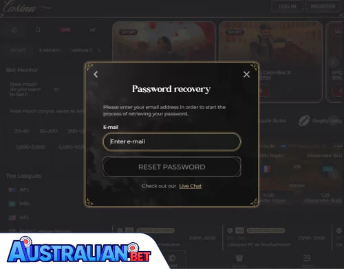 Casina Casino Problems Logging In