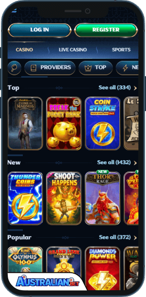 Millioner Casino Mobile app