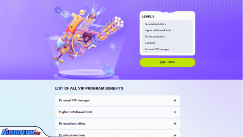 Vipsta Casino vip programma