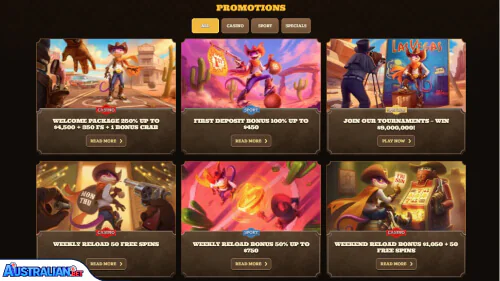 Lizaro Casino Bonuses