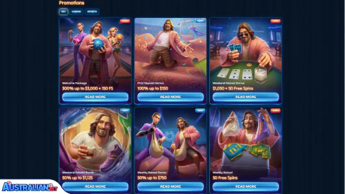 Dudespin Casino Bonuses