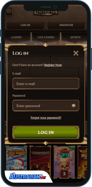 Lanista Casino Login
