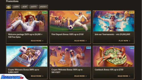 Realz Casino Bonuses