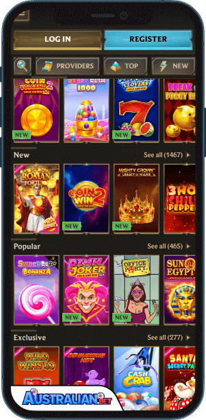 Realz Casino Mobile app