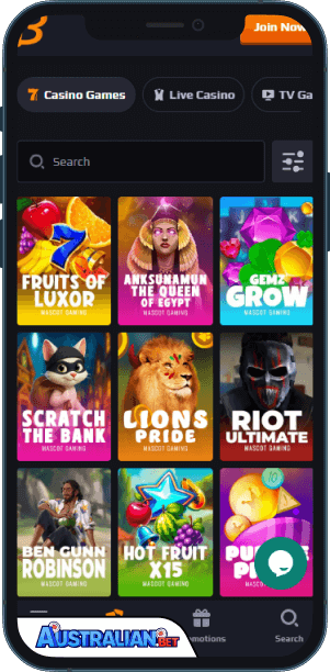 Blaze Spins Casino Mobile app