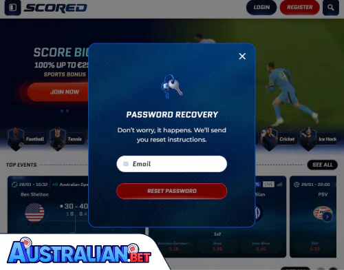 Scored Casino Problems Logging In