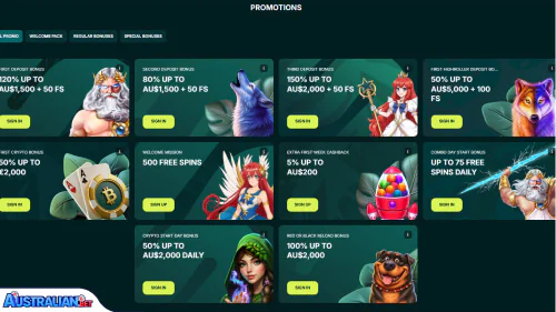 Spinaconda Casino Bonuses