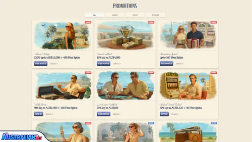 VipLuck Casino Bonuses