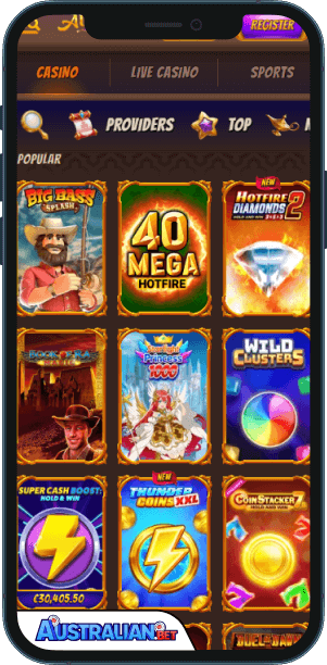 Alawin Casino Mobile app