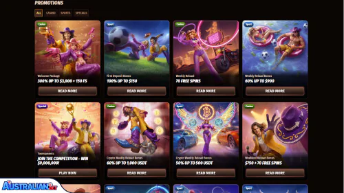 Westace Casino Bonuses