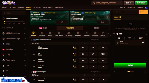 Westace Casino Sport