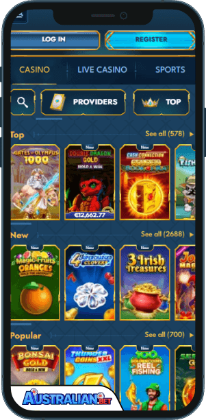 Casea Casino Mobile app