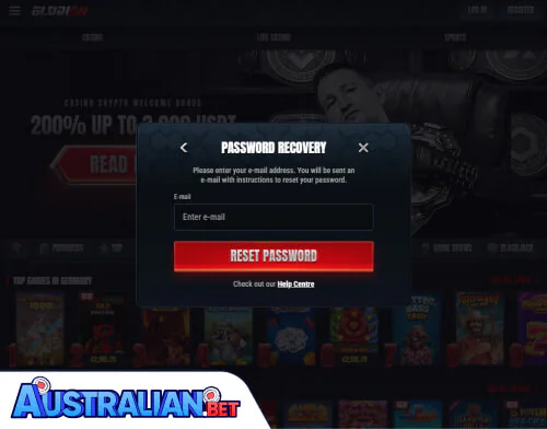 Glorion Casino Problems Logging In